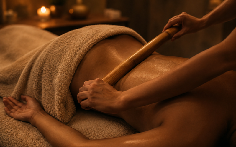 Bamboo massage